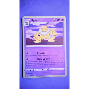 Hypno Pokémon Trading Card